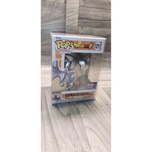 Funko Pop! DBS Goku Ultra instinct with Kamehameha #1211 Chalice Exclusive